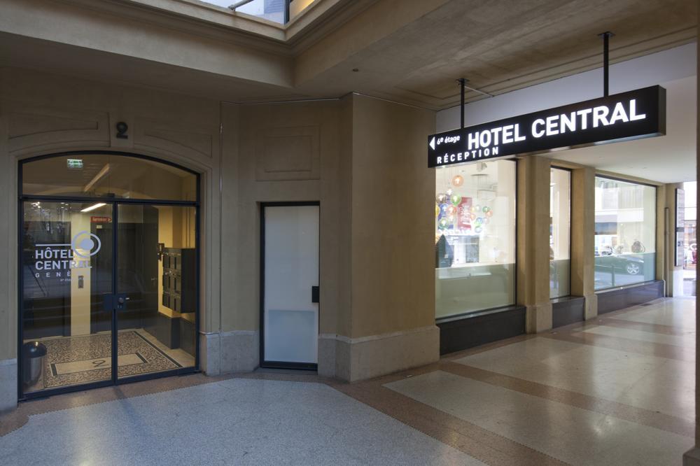 Hotel Central Genebra Exterior foto